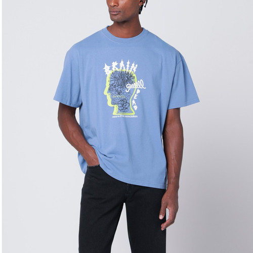 Brain Dead Light blue Ringing Ear T-shirt LP-BDS25TOO0044CO/Q_BRAID-BL_323
