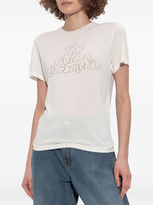 Golden Goose T-shirts and Polos White LP-GWP02322P00211611616-AI25