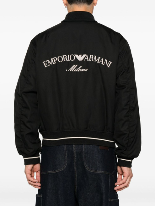 Emporio Armani Coats Black LP-EM003124AF18264UC001-AI25