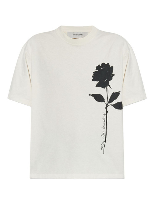 Golden Goose T-shirts and Polos White LP-GWP01874P00212782432-AI25