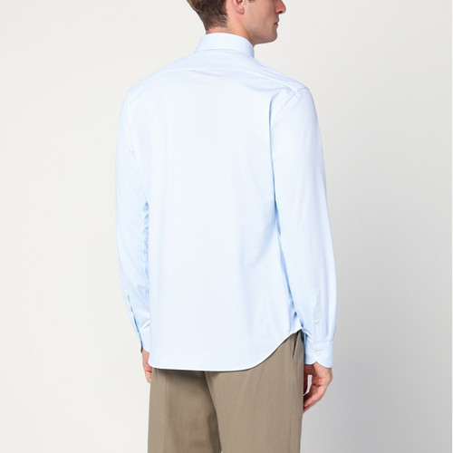 XACUS Light blue Active twill shirt LP-ACT558ML11460/R_XACUS-002_401