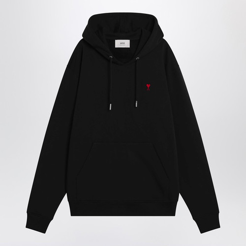 Ami Paris Black Ami De Coeur hoodie LP-BFUSW235U730/R_AMI-001_323
