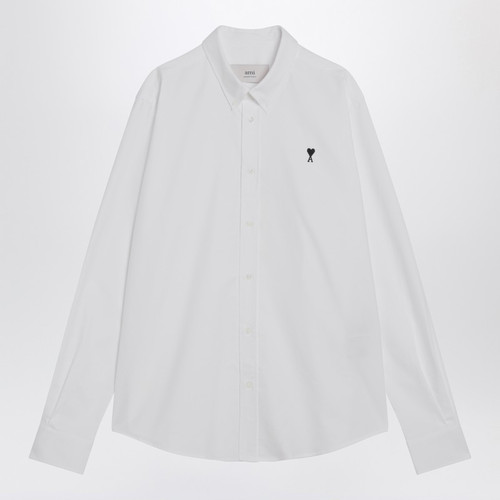 Ami Paris White Ami De Coeur shirt LP-HSH763CO0031/R_AMI-168_401