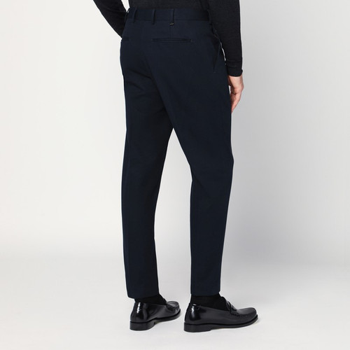 PT Torino Navy blue cotton trousers LP-CORSZ1Z00FWDSD73/R_PT0F-0360_202