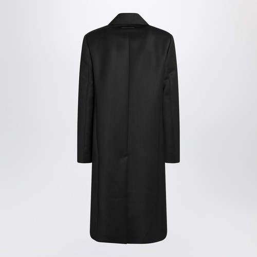 MM6 Maison Margiela Black wool-blend coat LP-SH2AA0013M35612/R_MM6-900_202