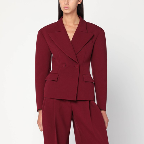 THE ANDAMANE Burgundy single-breasted jacket LP-T183053ATNP0B8/R_ANDAM-BU_102