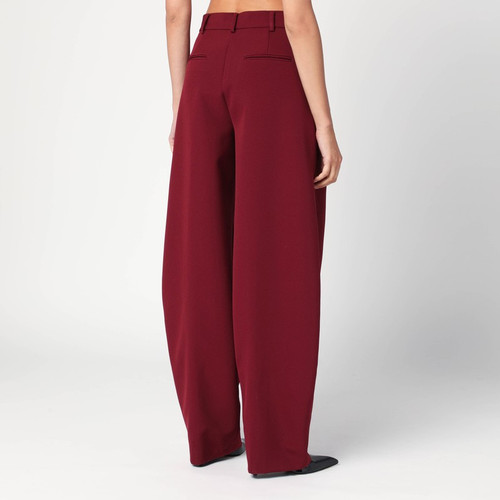 THE ANDAMANE Bordeaux pleated pants LP-T180471CTNP0B8/R_ANDAM-BU_102