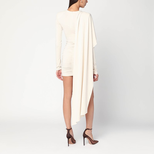 THE ANDAMANE Xenia ivory mini dress LP-T180119ATJP107/R_ANDAM-IV_102