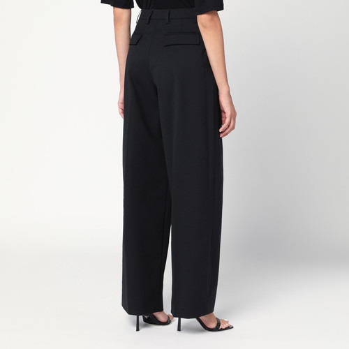 TheLatest Wide-leg black wool blend trousers LP-TLWC3104W0206ABTP/R_LATES-T0002_102