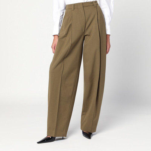 TheLatest Taupe wool blend trousers LP-TLW03116W0206ABTP/R_LATES-T0370_102