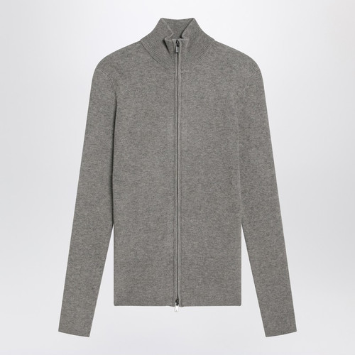 Fear of God Essentials Ribbed grey zip cardigan LP-192SP257483FW/R_FEARE-HH_323