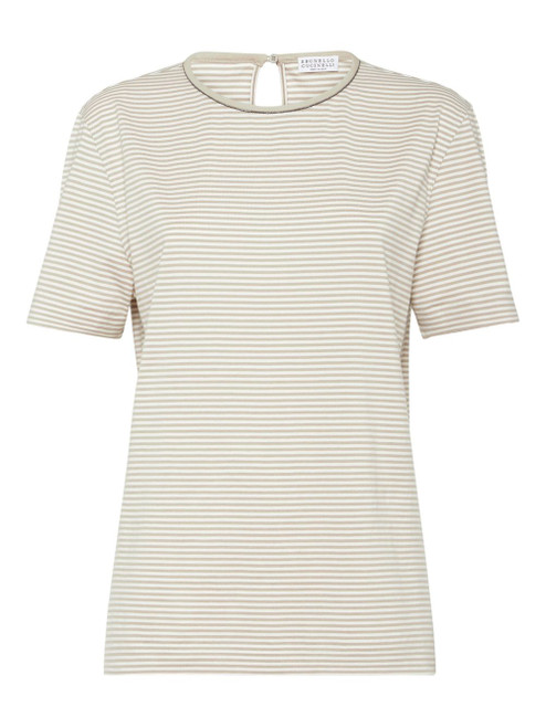 Brunello Cucinelli T-shirts and Polos Beige LP-MP928EO500C7015-AI25