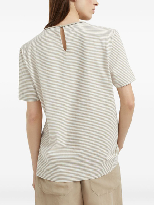 Brunello Cucinelli T-shirts and Polos Beige LP-MP928EO500C7015-AI25