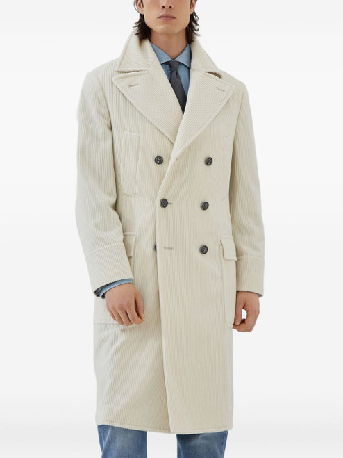 Brunello Cucinelli Coats White LP-MV4239139KC369-AI25