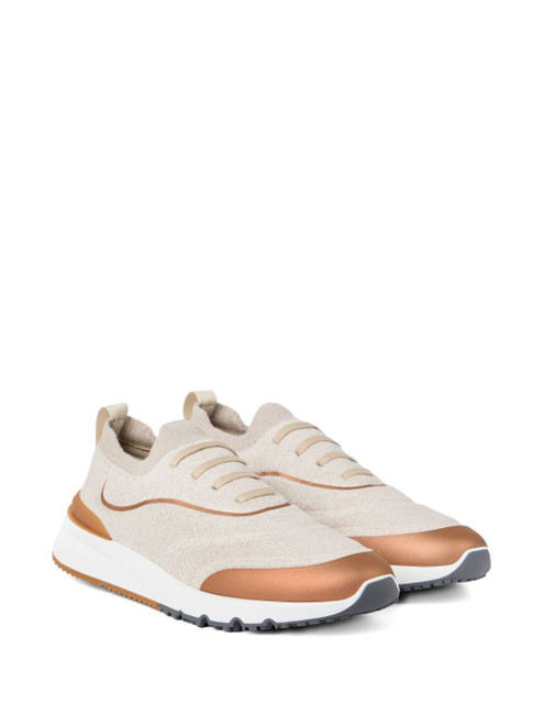 Brunello Cucinelli Sneakers Beige LP-MZUEHRO342CML37-AI25