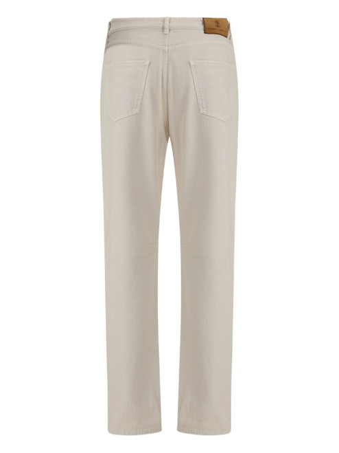 Brunello Cucinelli Trousers Cream LP-M237UX1290C7024-AI25