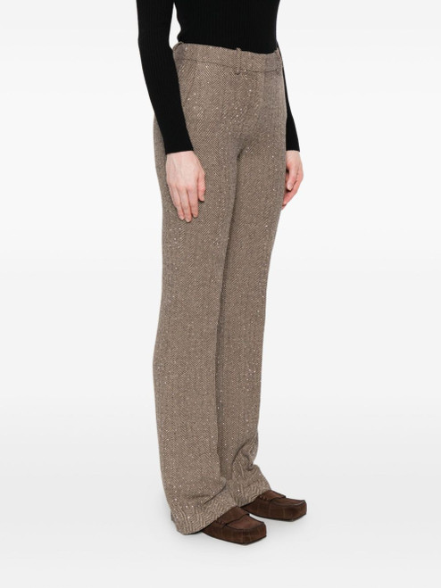 ERMANNO FIRENZE Trousers Brown LP-D47EP002ED0MFA71-AI25
