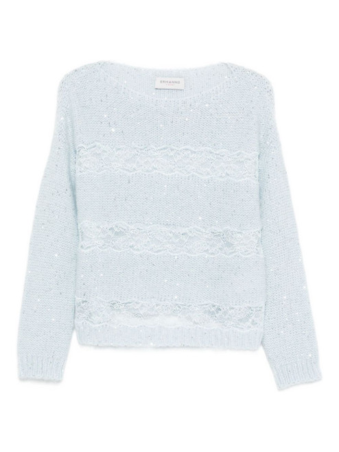 ERMANNO FIRENZE Sweaters Clear Blue LP-D47EM031E80MF824-AI25