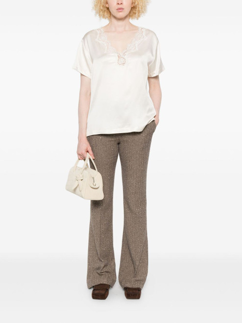 ERMANNO FIRENZE T-shirts and Polos Beige LP-D47EL017EL2MF333-AI25