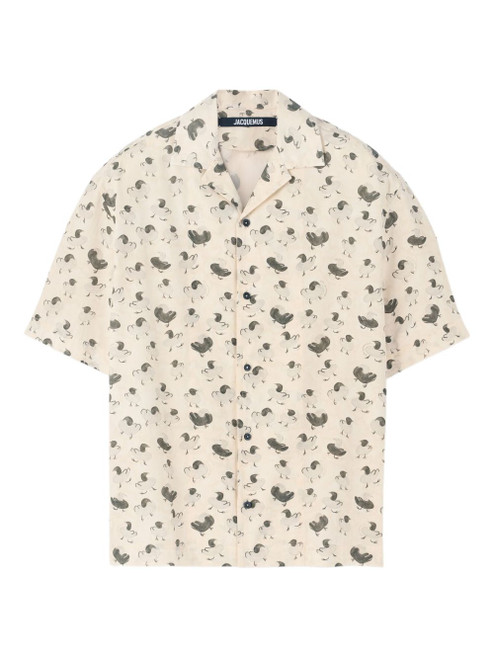 JACQUEMUS Shirts Beige LP-SHM00200BW006911KK-AI25
