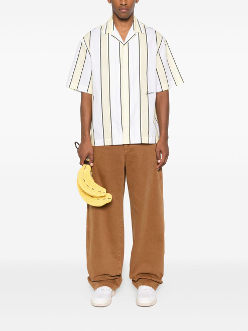 JACQUEMUS Shirts Yellow LP-SHM00200CW004842BM-AI25