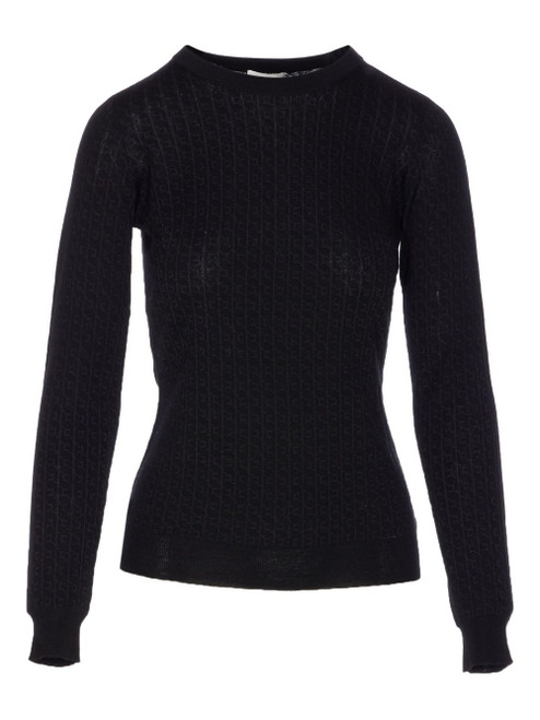 Elisabetta Franchi Sweaters Black LP-MK24S56E2110-AI25
