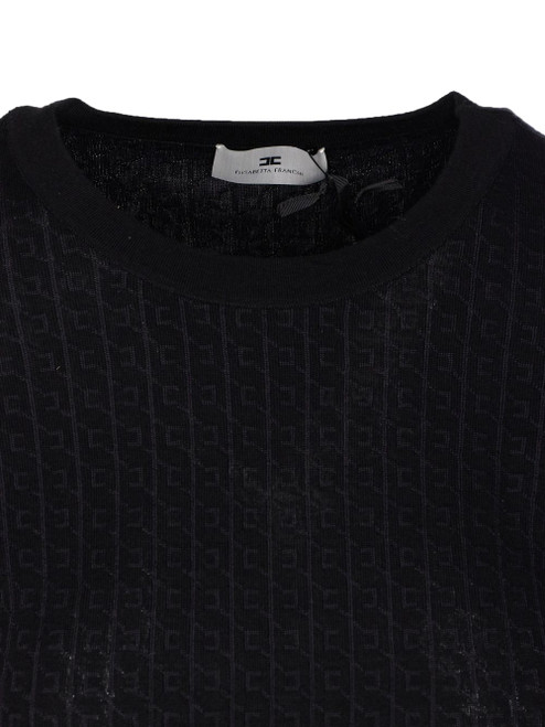 Elisabetta Franchi Sweaters Black LP-MK24S56E2110-AI25