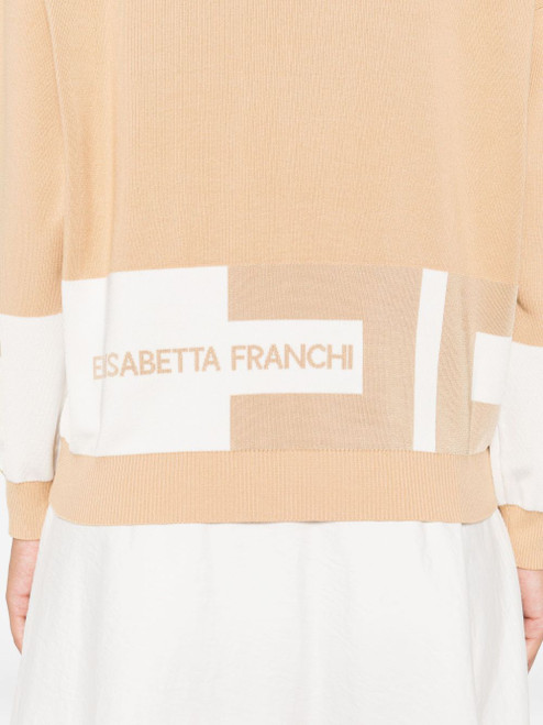 Elisabetta Franchi Sweaters Beige LP-MK01S56E2EG1-AI25