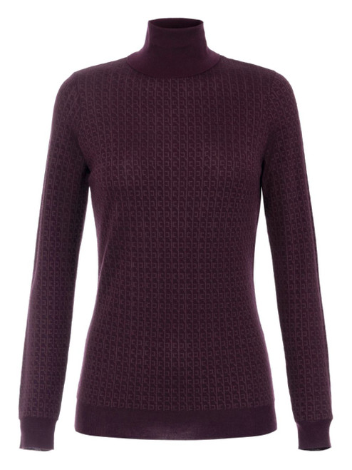 Elisabetta Franchi Sweaters Bordeaux LP-MK23S56E2EA4-AI25