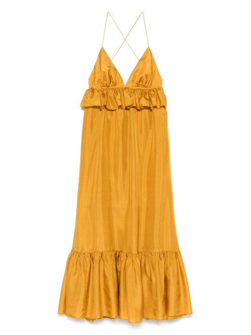 032C Dresses Golden LP-4522DSS251GLD-AI25