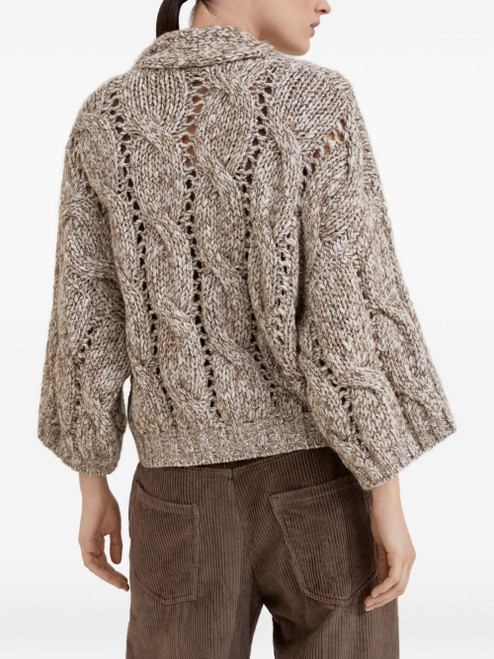 Brunello Cucinelli Sweaters Beige LP-MGR372916CIK13-AI25