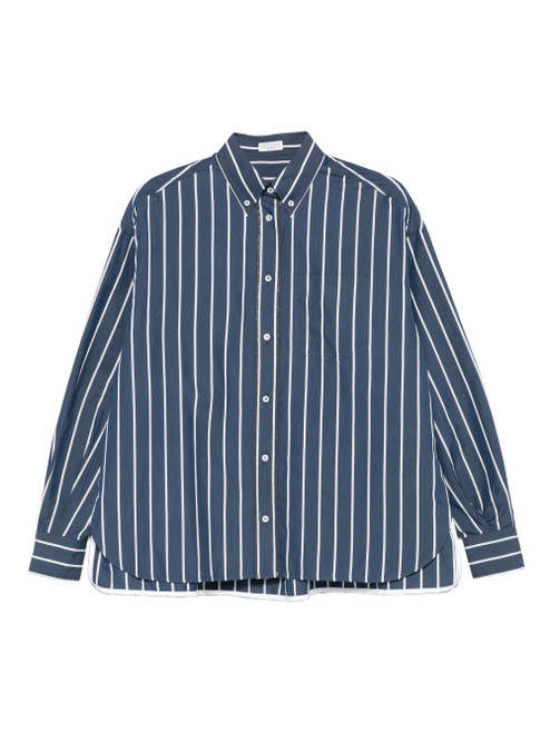 Brunello Cucinelli Shirts Blue LP-MH752ND716C019-AI25