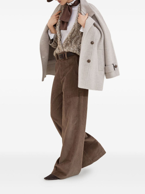 Brunello Cucinelli Trousers Brown LP-MA180P8724C649-AI25