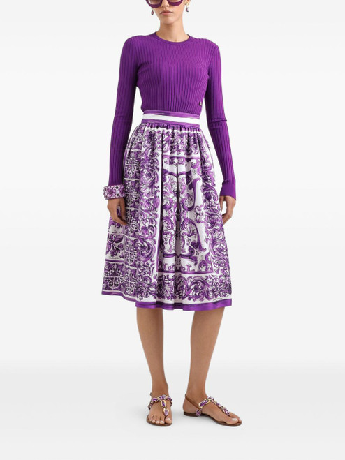Dolce & Gabbana Skirts Purple LP-F4C5LTHI1S5HP5DQ-AI25