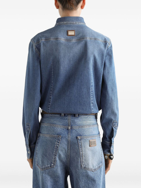 Dolce & Gabbana Shirts Clear Blue LP-F5T64DG8NR6S9001-AI25