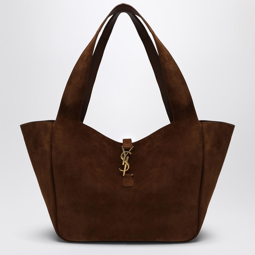 Saint Laurent Bea caramel colorued suede leather tote bag LP-763435008IW/Q_YSL-2885_100