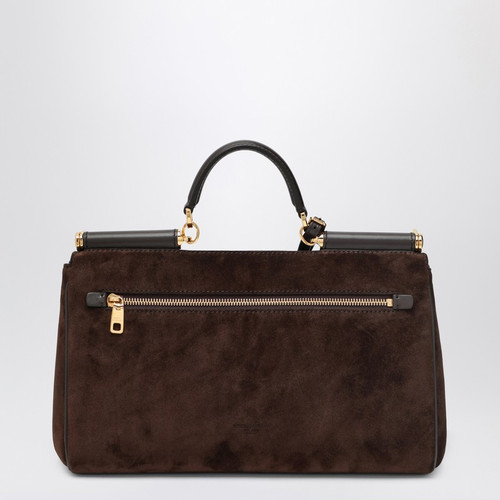 Dolce & Gabbana Dolce&Gabbana Brown suede leather bag My Sicily LP-BB7782BO903/R_DOLCE-8M157_100