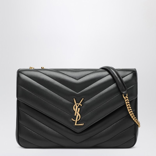 Saint Laurent LouLou Large bag black in leather LP-803541AAEAX/Q_YSL-1000_100