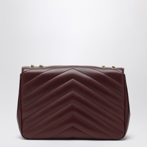 Saint Laurent Large LouLou Hot Wine Leather Bag LP-803541AAEAX/Q_YSL-6197_100