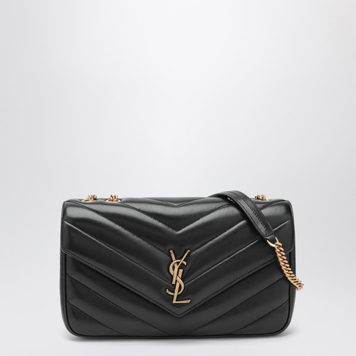Saint Laurent Medium black leather LouLou bag LP-801439AAEAX/Q_YSL-1000_100