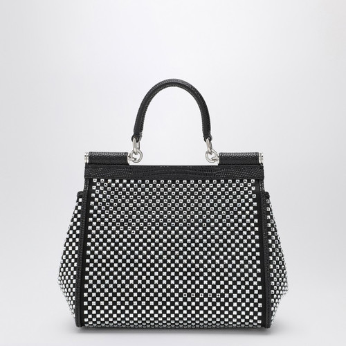 Dolce & Gabbana Dolce&Gabbana Black Sicily medium handbag with crystals LP-BB6003AP602/P_DOLCE-8S488_100