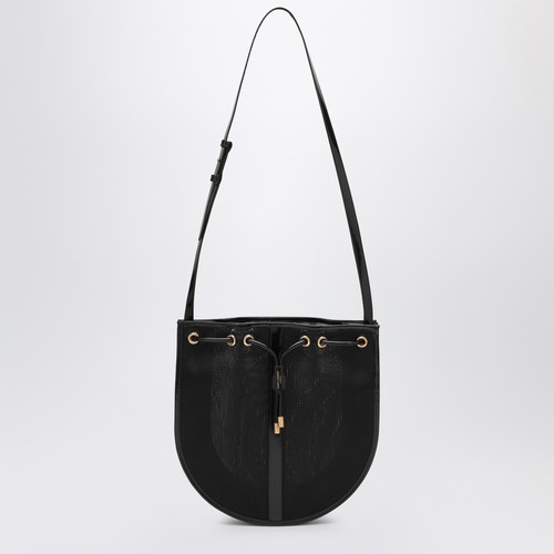Saint Laurent Black mesh shoulder bag LP-742073FAB28/M_YSL-1000_100
