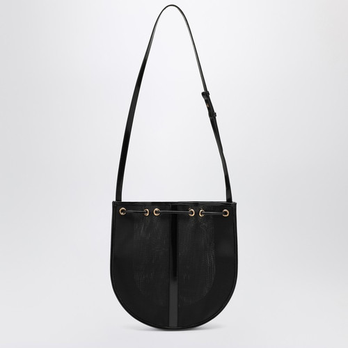 Saint Laurent Black mesh shoulder bag LP-742073FAB28/M_YSL-1000_100