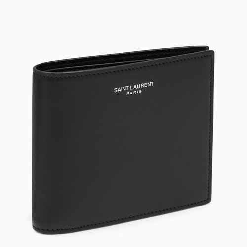 Saint Laurent Black leather bi-fold wallet LP-3963070U90N/N_YSL-1000_100