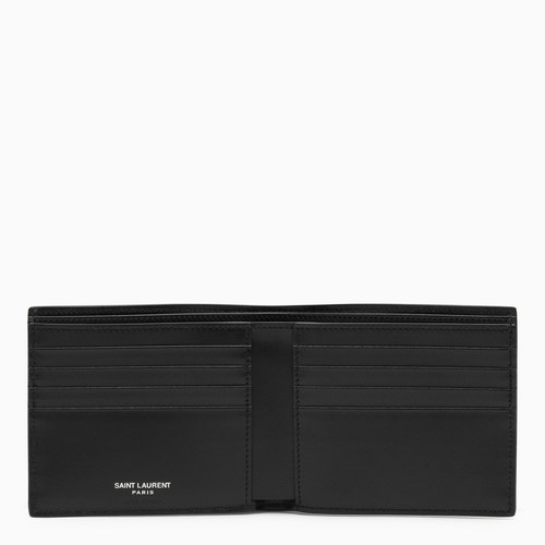 Saint Laurent Black leather bi-fold wallet LP-3963070U90N/N_YSL-1000_100