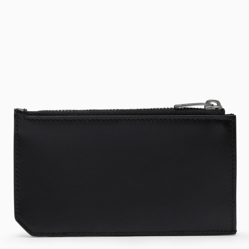 Saint Laurent Black Monogram zip credit card holder LP-6298991JB0E/M_YSL-1000_100