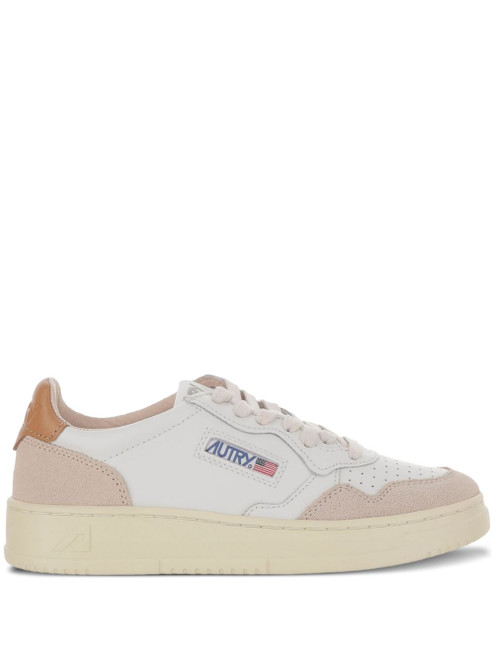 AUTRY Sneakers Leather Brown LP-AULMLS02-AI25