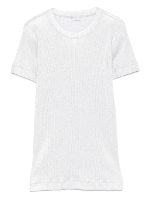 Brunello Cucinelli T-shirts and Polos Silver LP-MP934EF800C001-AI25