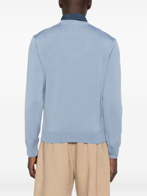 Maison Kitsuné MAISON KITSUNE' Sweaters Clear Blue LP-PM00801KT11810331-AI25