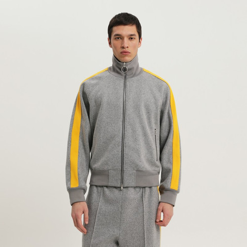 1989 STUDIO Gray jacket with side stripes LP-F04MBG010FAB001/R_1989-1200_323
